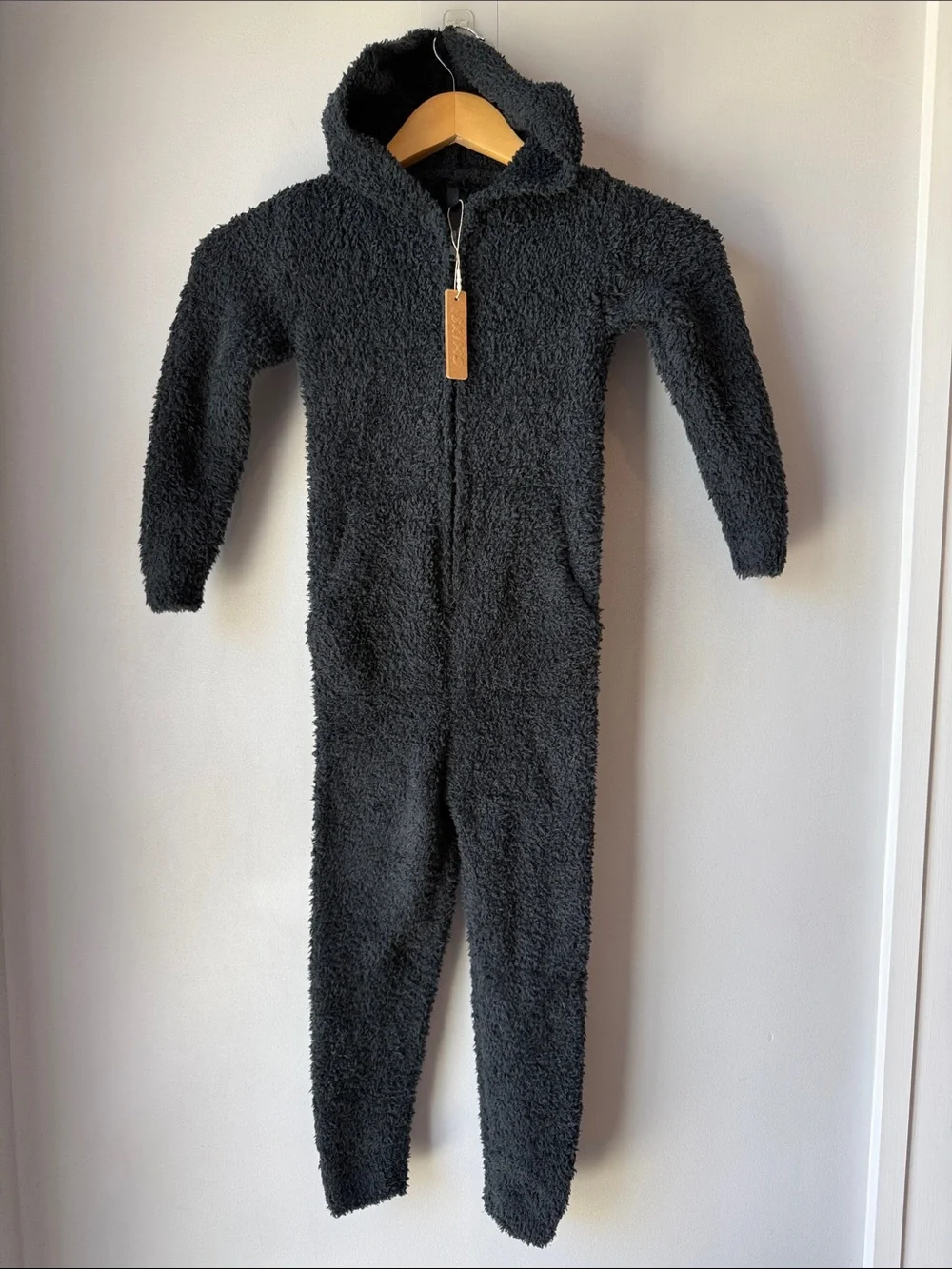 NWT Skims Cozy Fleece Onesie Hoodie 3T